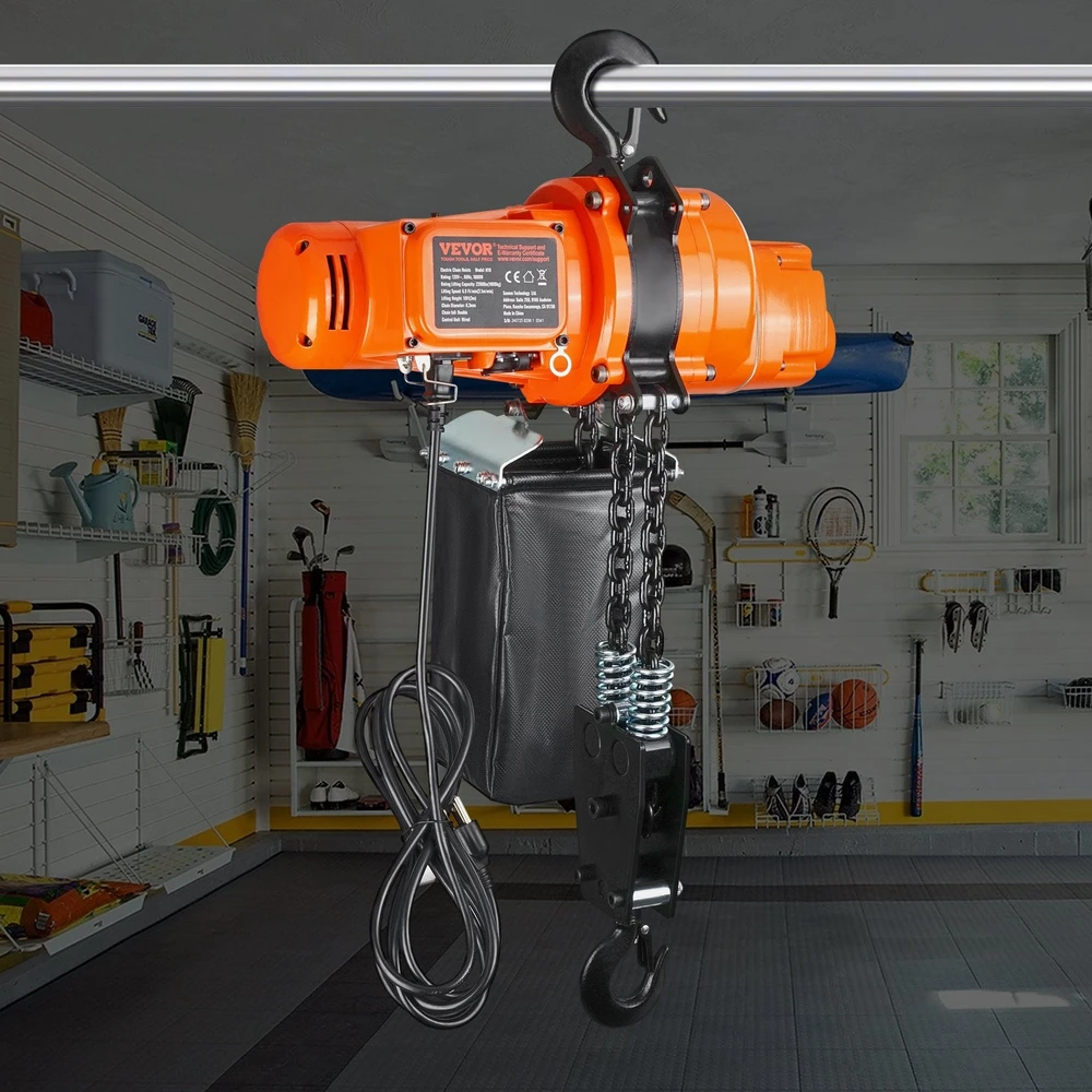 VEVOR Elektrinis grandininis keltuvas 998 kg 3 m