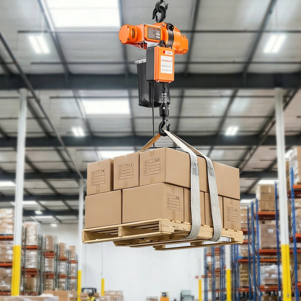 VEVOR Elektrinis grandinės keltuvas 500 kg 6 m aukščio