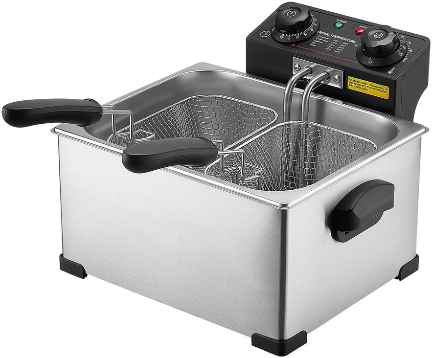 Elektrinė gruzdintuvė VEVOR IEF-5L, 2500W
