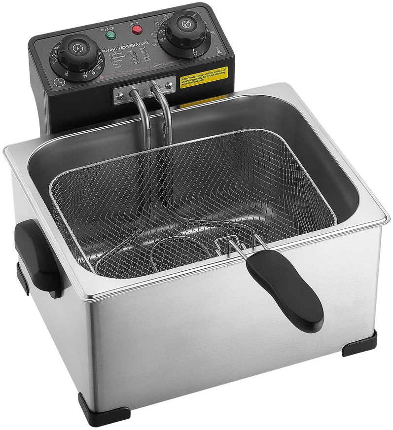 Elektrinė gruzdintuvė VEVOR IEF-5L, 2500W