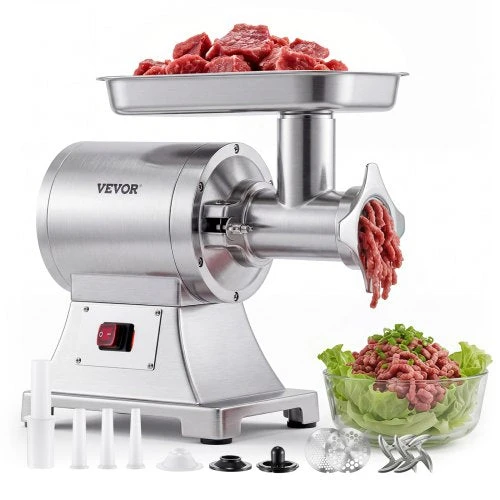 Mėsmalė VEVOR Komercinis mėsos malūnas, 4.2kg/min