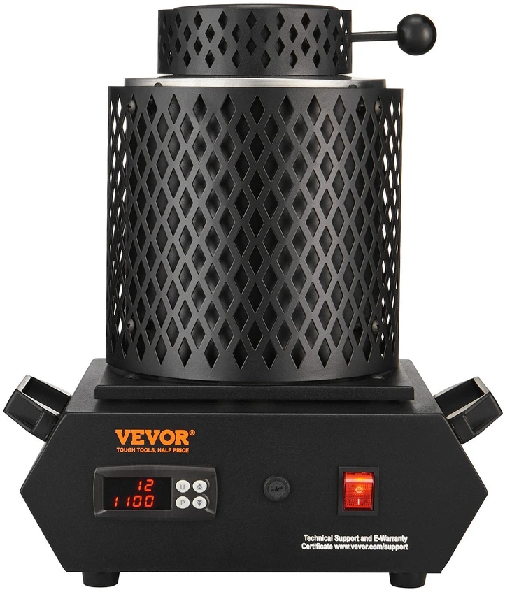 VEVOR Auksinė lydymo krosnis 1350W 1150°C