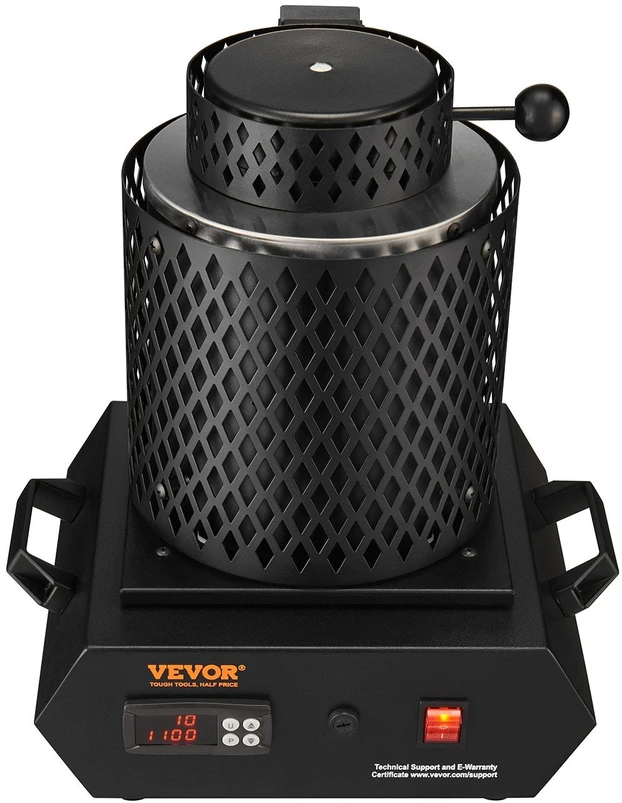 VEVOR Auksinė lydymo krosnis 1350W 1150°C