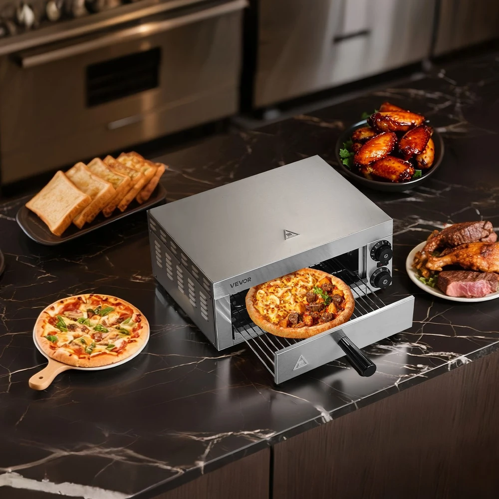 VEVOR Elektrinė stalviršio picos krosnelė 1500W