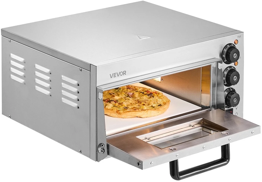 VEVOR Profesionali stalviršio elektrinė picos krosnis 14" picoms
