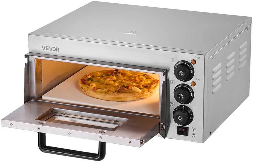 VEVOR Profesionali stalviršio elektrinė picos krosnis 14" picoms