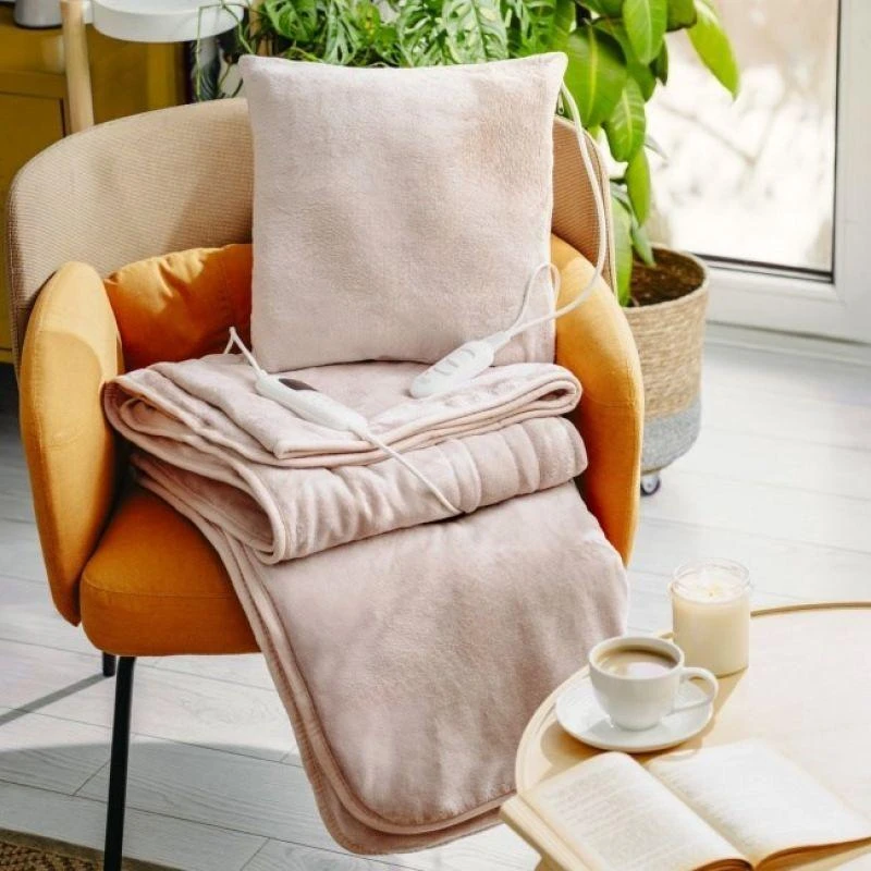 Adler Super Soft elektrinis šildymo kilimėlis | AD 7444 | Šildymo lygių skaičius: 2 | Asmenų skaičius: 1 | Plaunamas | Nuotolinio valdymo pultas | 80 W | Rožinė