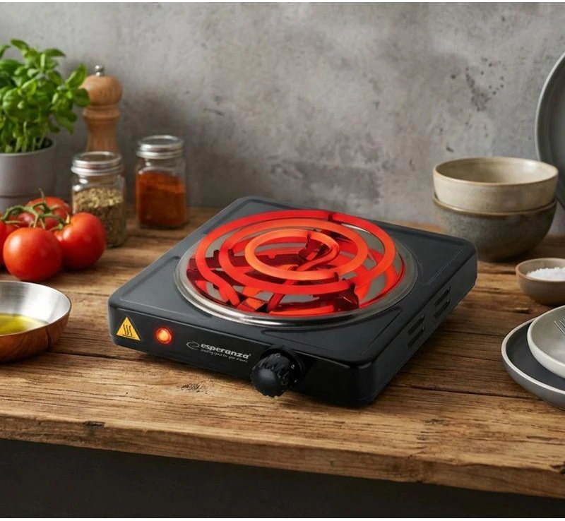 Esperanza EKH012K Juodas electric stove