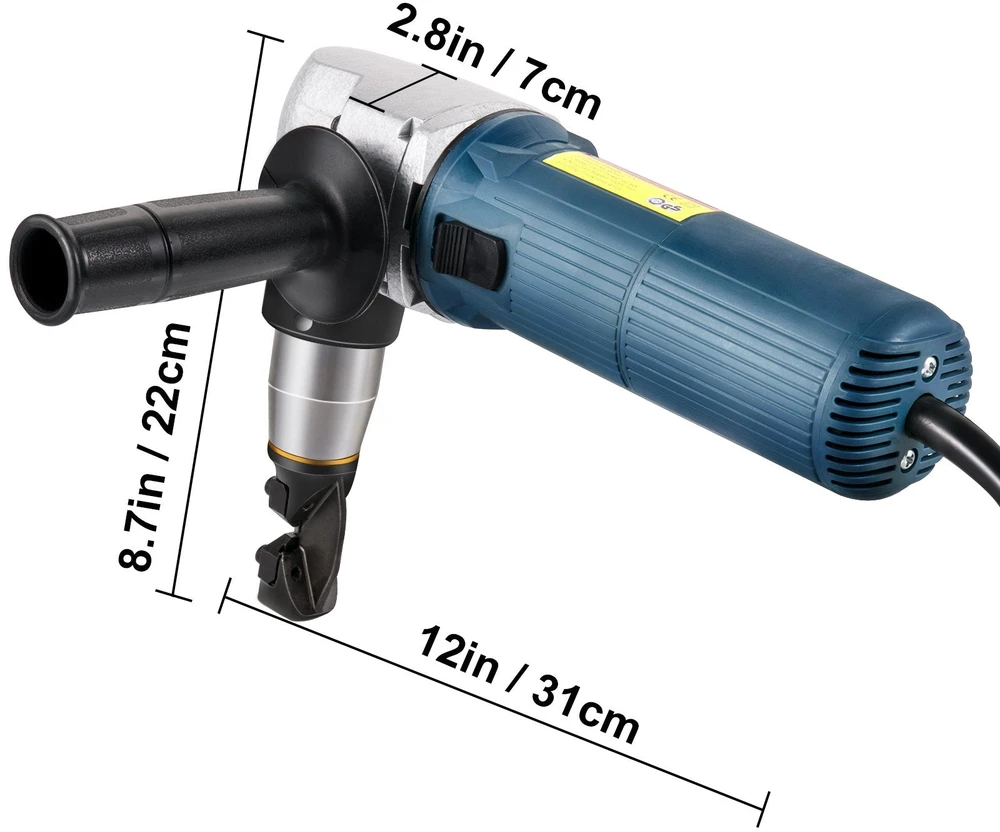 VEVOR Elektrinė metalinė kirpimo mašina 625W