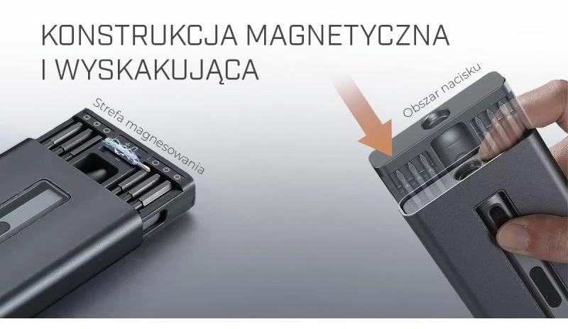 Extralink Powerlink | Elektrinis atsuktuvas 50 viename | Elektrinis atsuktuvų rinkinys 50 viename