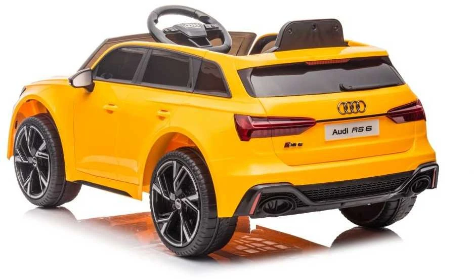 Elektrinis automobilis Audi RS6 BRD-2118 – džiaugsmui ir pirmiesiems nuotykiams lauke.