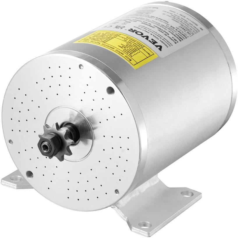 VEVOR Elektrinis bešepetėlinis 48V 2000W variklis su valdikliu