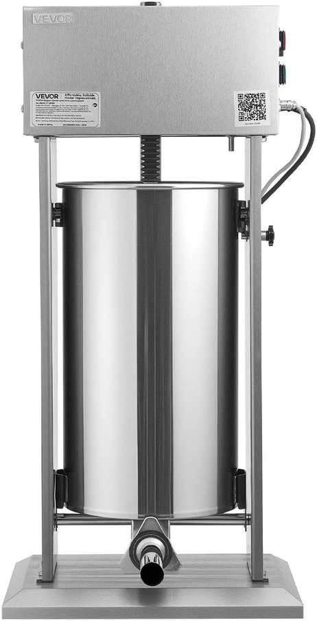 VEVOR Elektrinė dešrų kimštuvė 25 L, nerūdijančio plieno
