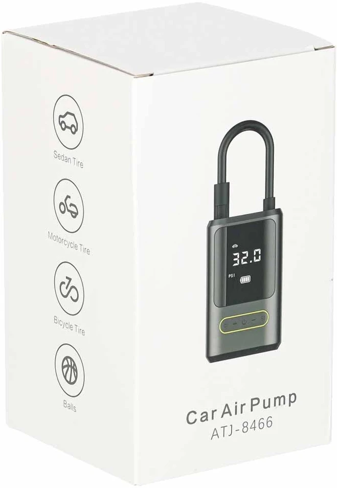 Elektrinis dviračių siurblys automobilio powerbank USB