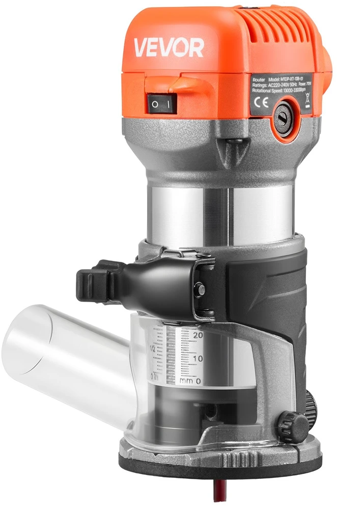 VEVOR Rankinis medžio frezeris 1 AG 710W
