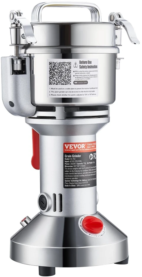 VEVOR 300g pramoninė prieskonių malūnėlė elektrinė