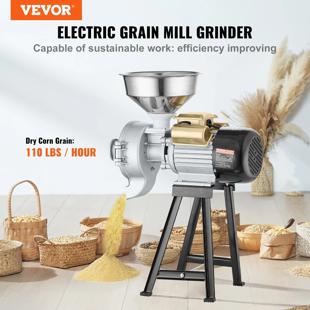 VEVOR 3000W elektrinis grūdų malūnas