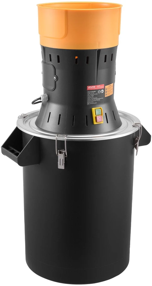 VEVOR Elektrinis grūdų malūnas, 600W galingumas, 53L talpa