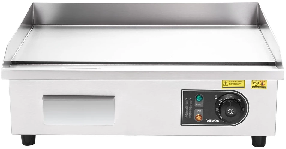 Vaflinė VEVOR Elektrinė komercinė kepsninė, 535 x 300 mm