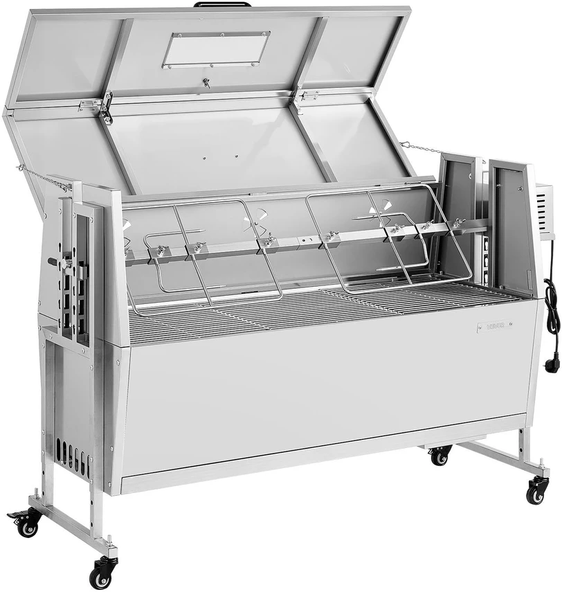 Elektrinis kepsninės iešmas VEVOR TB-46Z, 60 kg keliamoji galia