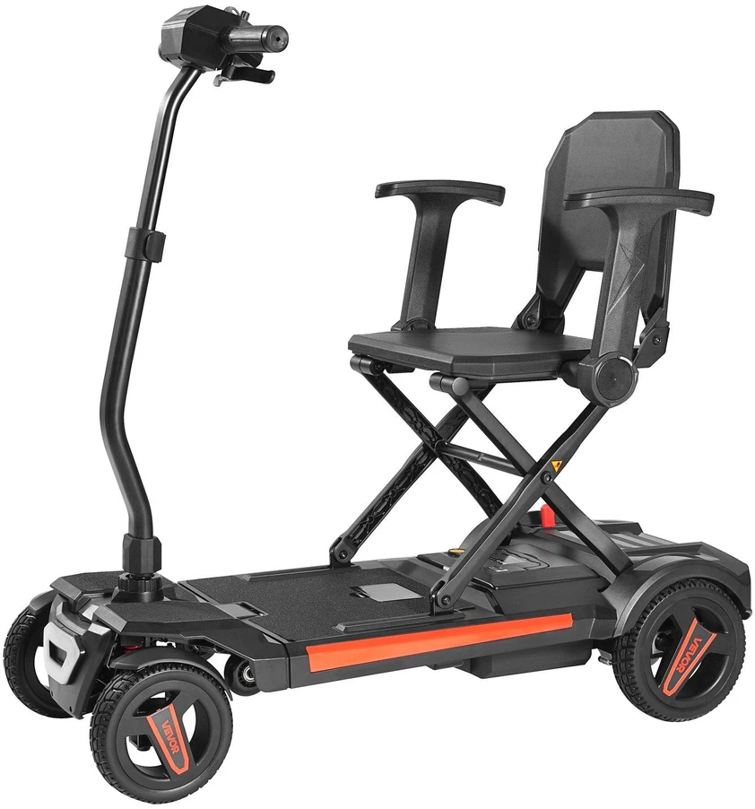 VEVOR Keturratis elektrinis mobilumo motoroleris