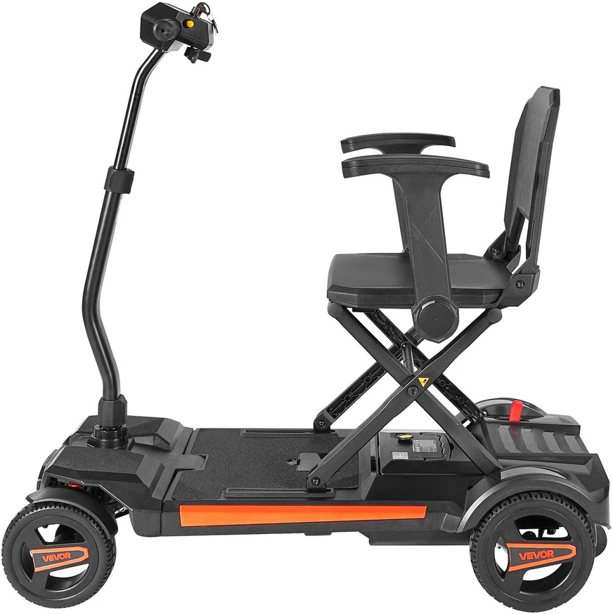 VEVOR Keturratis elektrinis mobilumo motoroleris