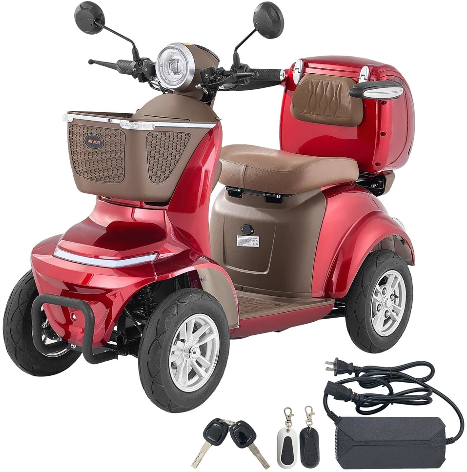 Vevor 4 ratų motoroleris vyresniems žmonėms
