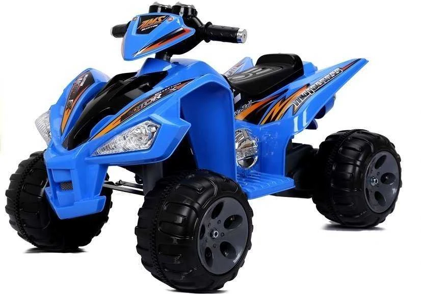 Lean Cars Mėlyna vidutinė Quad Mėlyna - elektrinė važiuojanti transporto priemonė