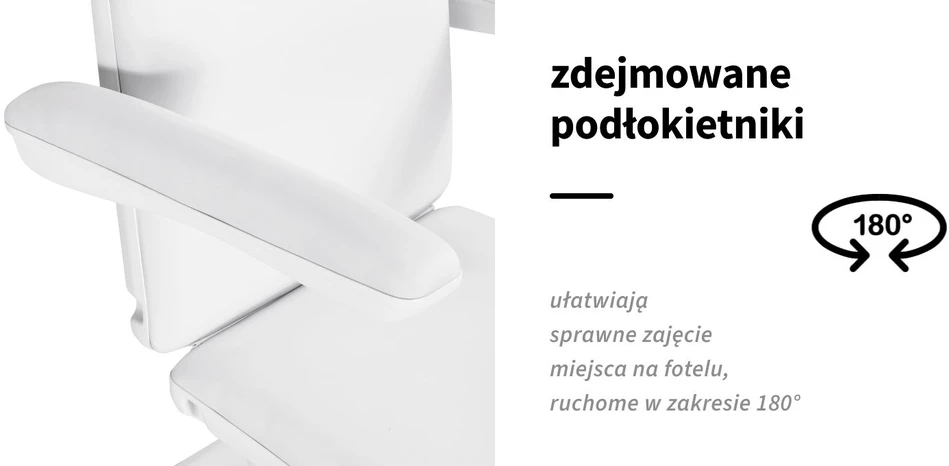 Activeshop Kosmetologinis krėslas Sillon Eclipse Electric 4 Motor Baltas