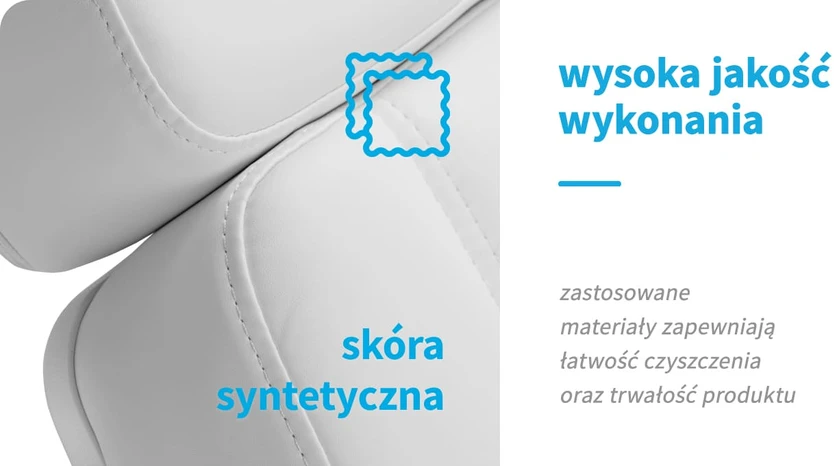 Activeshop Elektrinis kosmetologinis krėslas su šildymo funkcija Azzurro Lux 3M