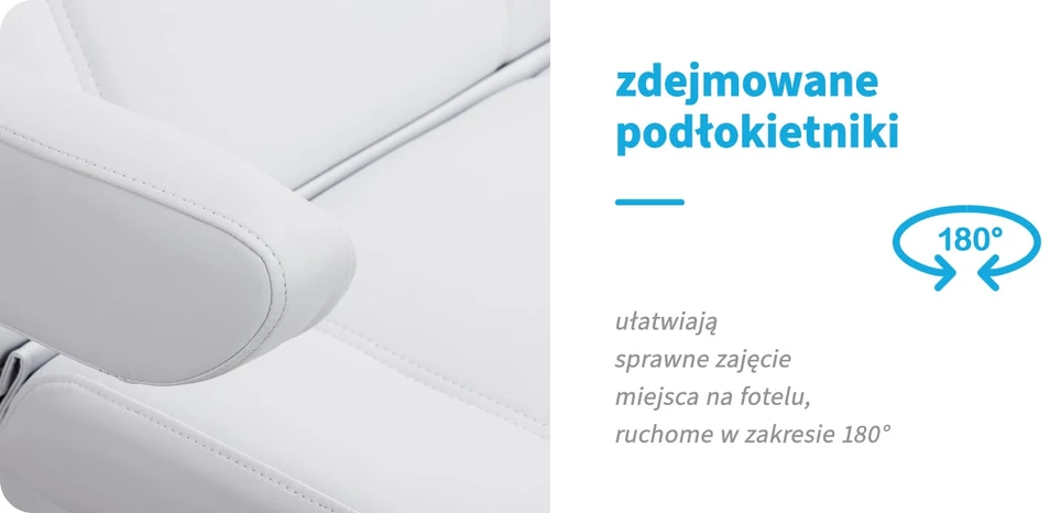 Activeshop Elektrinis kosmetologinis krėslas su šildymo funkcija Azzurro Lux 3M