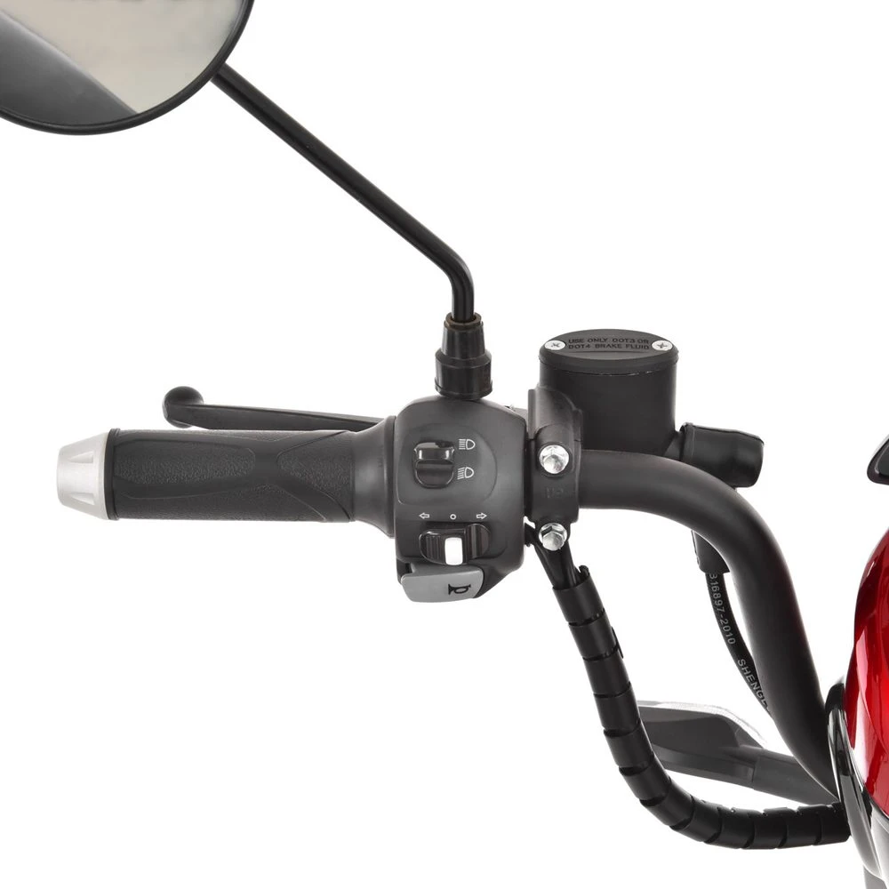 Elektrinis motoroleris HECHT BETIS Raudonas, 800W