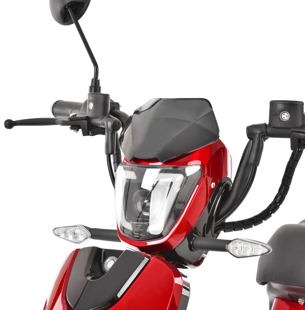 Elektrinis motoroleris HECHT BETIS Raudonas, 800W