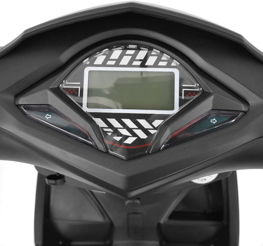 Elektrinis motoroleris HECHT EQUIS Juodas, 3000 W