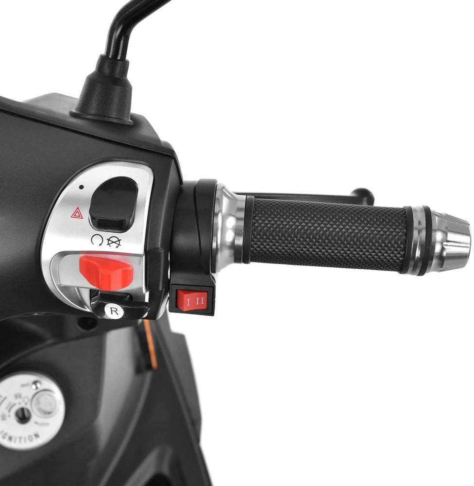 Elektrinis motoroleris HECHT EQUIS Juodas, 3000 W