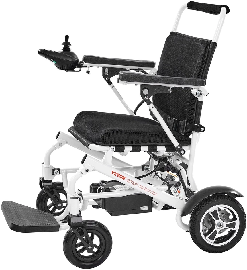 Vevor Elektrinis vežimėlis 136kg talpa 21km lankstomas
