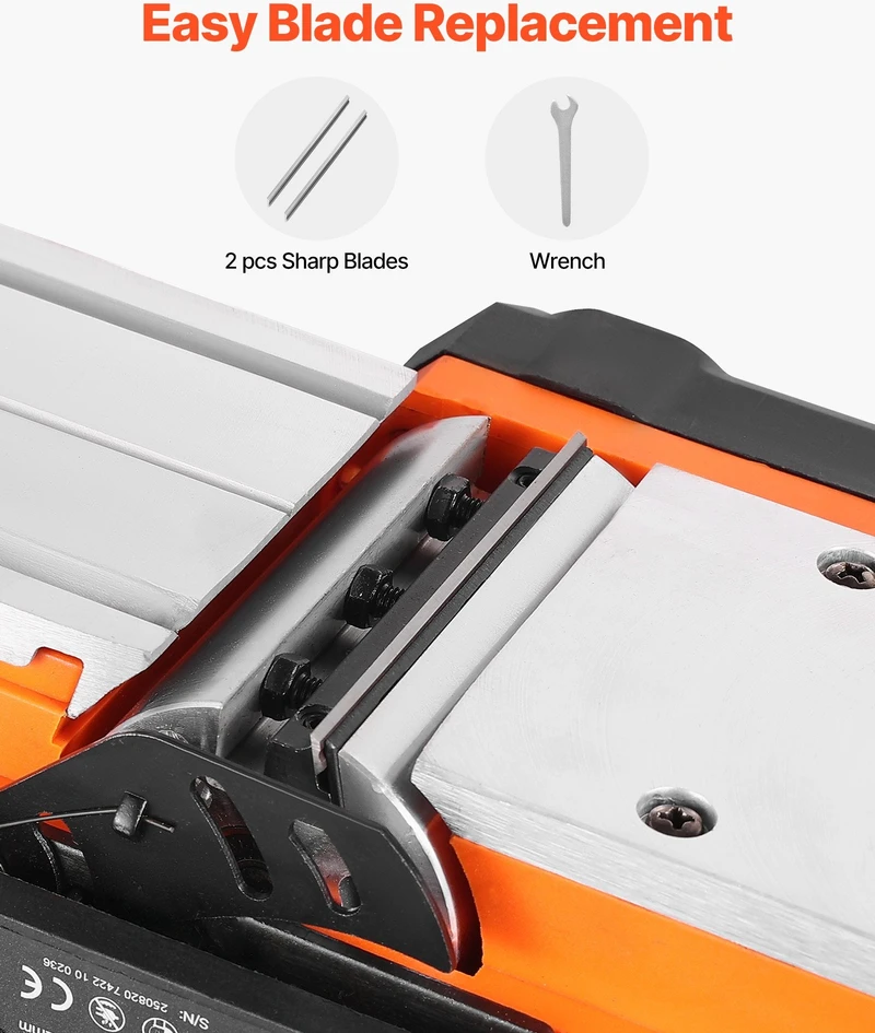 VEVOR Elektrinis rankinis oblius 82 mm, 900W