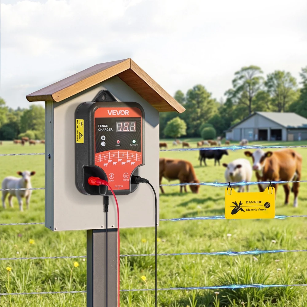 Vevor elektrinis tvoros įkrovos įrenginys 10 kV 3J