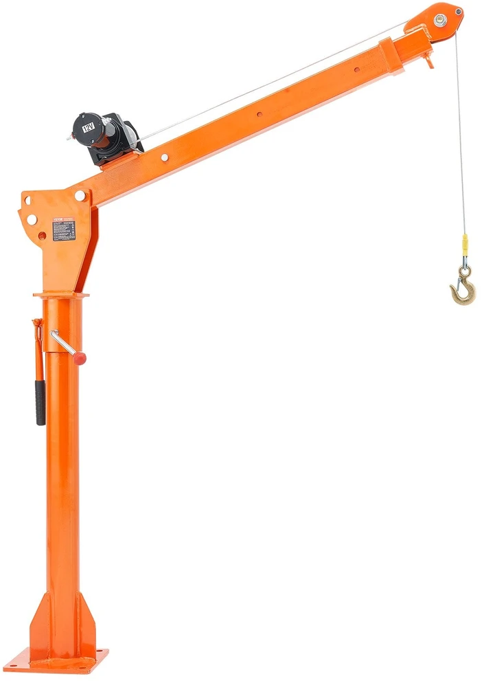 VEVOR Elektrinis sunkvežimio kranas 360° 499 kg keliamas