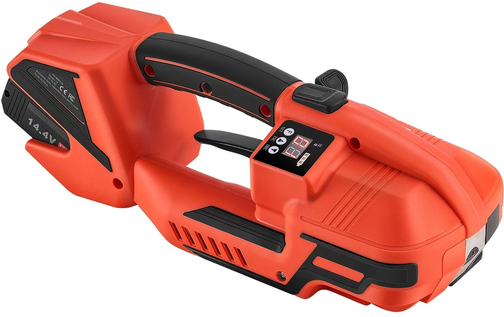 VEVOR Elektrinė juostavimo mašina, 2 x 4000 mAh baterijos