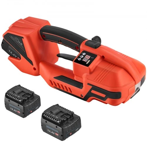 VEVOR Elektrinė juostavimo mašina, 2 x 4000 mAh baterijos