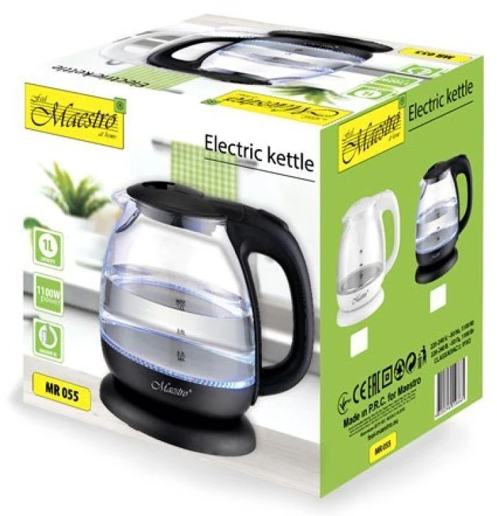 MAESTRO MR-055 electric virdulys 1 L 1100 W (MR-055-Juodas) Juodas