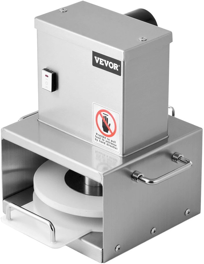 VEVOR Elektrinė 15 cm picos tešlos presas
