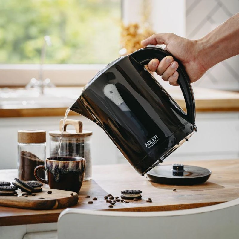 Adler | Virdulys | AD 1244 | Electric | 1850 W | 2.5 L | Plastic | 360° rotational base | Juodas