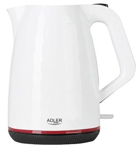 Adler | Virdulys | 1277 m. AD | Standartinis | 2200 W | 1,7 l | Plastikas | 360° sukamasis pagrindas | Baltas