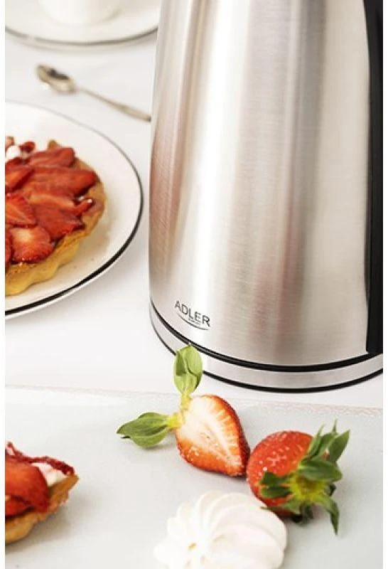 Adler | Virdulys | AD 1340 | Electric | 2200 W | 1.7 L | Nerūdijantis plienas | 360° rotational base