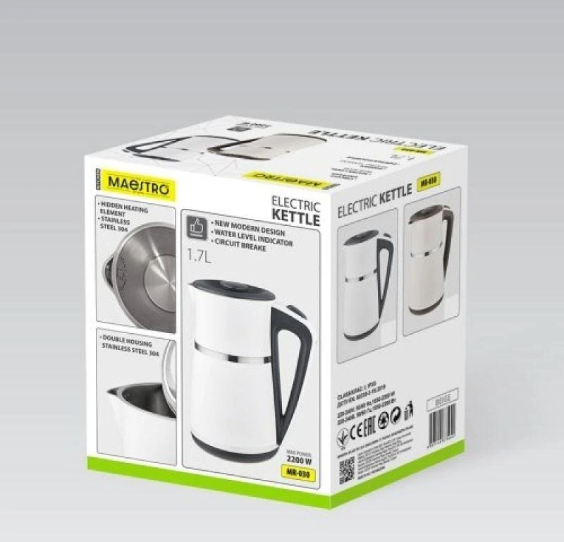 Maestro Riposo Virdulys 1,7L, kreminis, 030