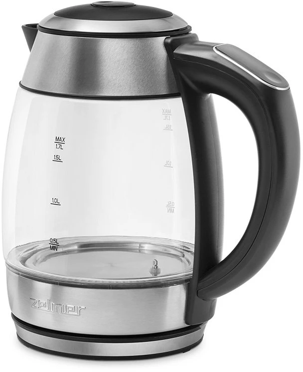Elektrinis virdulys Zelmer ZCK8030, 1,7 l, sidabro spalvos