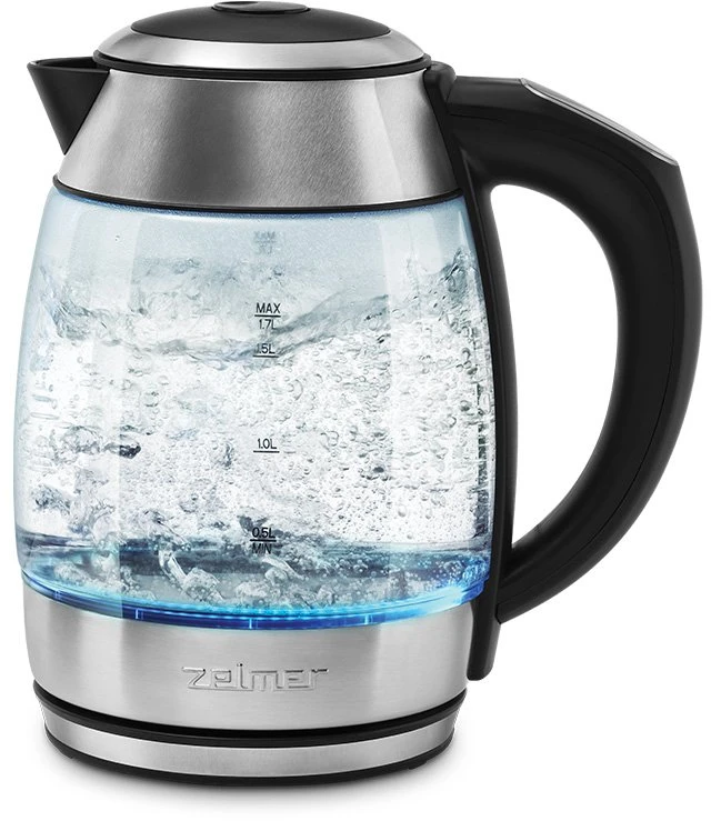 Elektrinis virdulys Zelmer ZCK8030, 1,7 l, sidabro spalvos