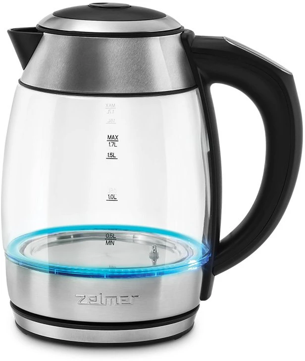 Elektrinis virdulys Zelmer ZCK8030, 1,7 l, sidabro spalvos